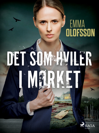 Portada del libro «Det som hviler i mørket», de Emma Olofsson