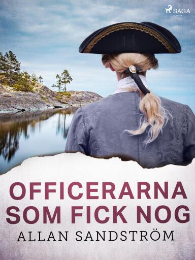 Portada del libro «Officerarna som fick nog», de Allan Sandström