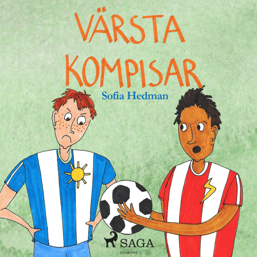 Portada del audiolibro «Värsta kompisar», de Sofia Hedman