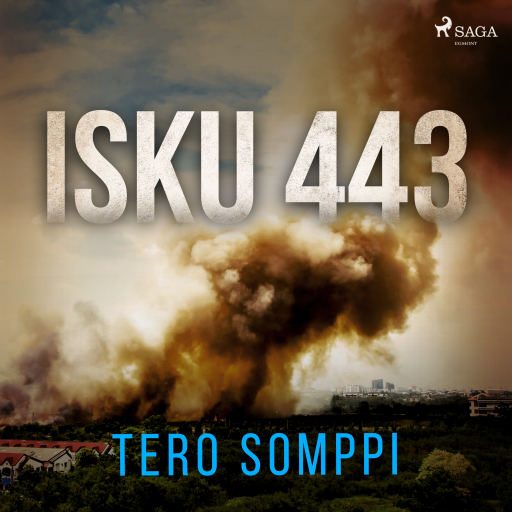 Portada del audiolibro «Isku 443», de Tero Somppi