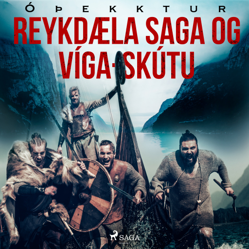 Portada del audiolibro «Reykdæla saga og Víga-Skútu», de Óþekktur