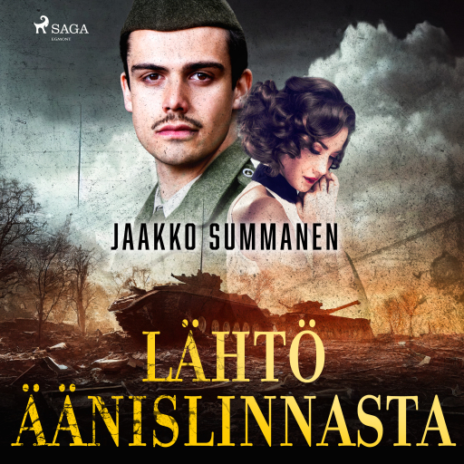 Portada del audiolibro «Lähtö Äänislinnasta», de Jaakko Summanen