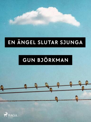 Portada del libro «En ängel slutar sjunga»