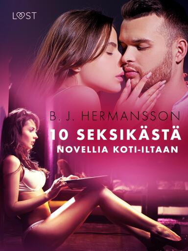 Portada del libro «10 seksikästä novellia koti-iltaan», de B. J. Hermansson