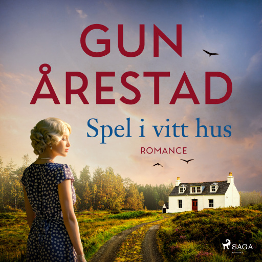 Portada del audiolibro «Spel i vitt hus», de Gun Årestad