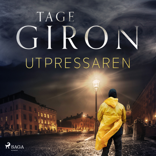 Portada del audiolibro «Utpressaren», de Tage Giron
