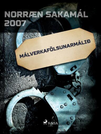 Portada del libro «Málverkafölsunarmálið», de Forfattere Diverse