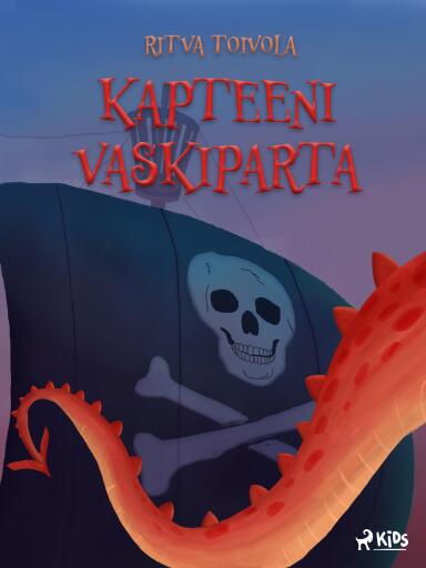 Portada del libro «Kapteeni Vaskiparta», de Ritva Toivola