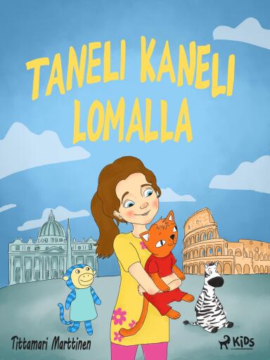 Portada del libro «Taneli Kaneli lomalla», de Tittamari Marttinen