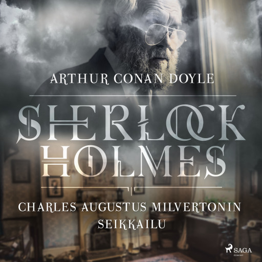 Portada del audiolibro «Charles Augustus Milvertonin seikkailu», de Arthur Conan Doyle
