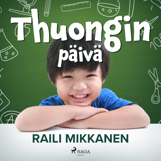 Portada del audiolibro «Thuongin päivä», de Raili Mikkanen