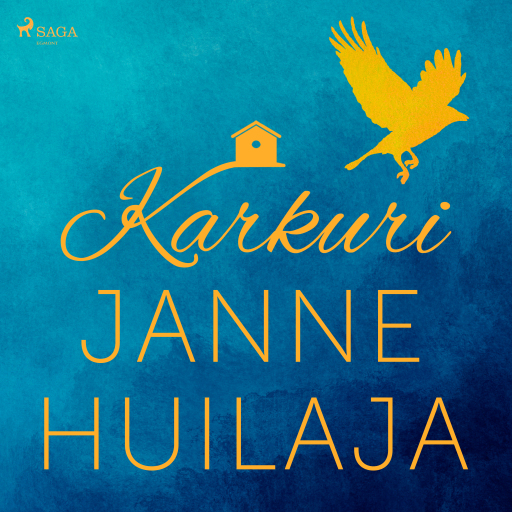 Portada del audiolibro «Karkuri», de Janne Huilaja