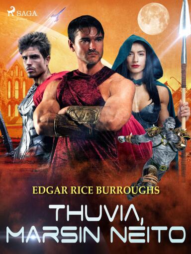 Portada del libro «Thuvia, Marsin neito», de Edgar Rice Burroughs