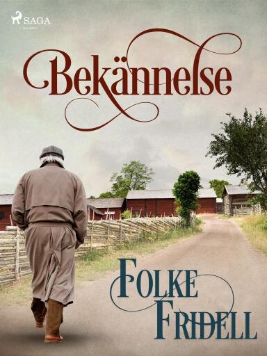 Portada del libro «Bekännelse», de Folke Fridell