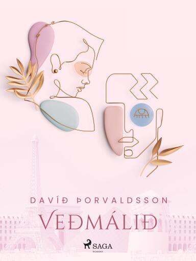 Portada del libro «Smásögur: Veðmálið», de Davíð Þorvaldsson