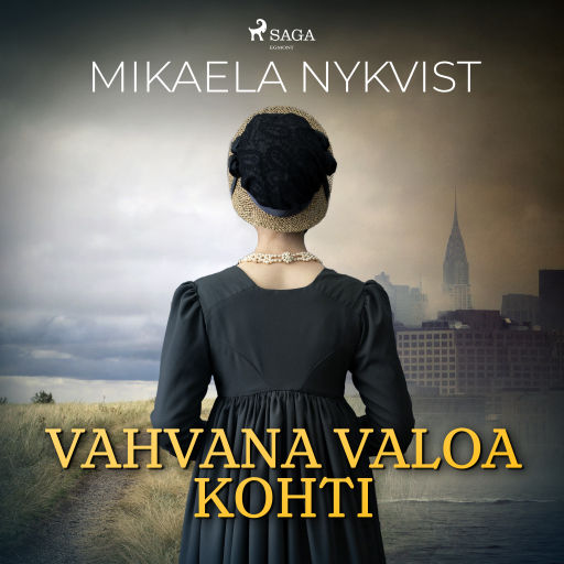 Portada del audiolibro «Vahvana valoa kohti», de Mikaela Nykvist