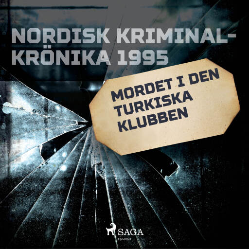 Portada del audiolibro «Mordet i den turkiska klubben», de Diverse