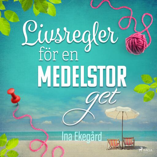 Portada del audiolibro «Livsregler för en medelstor get», de Ina Ekegård
