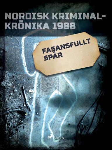 Portada del libro «Fasansfullt spår», de Diverse