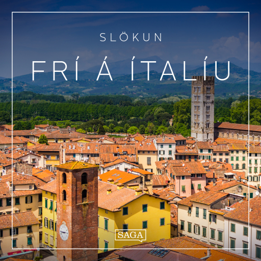 Portada del audiolibro «Slökun - Frí á Ítalíu», de Rasmus Broe
