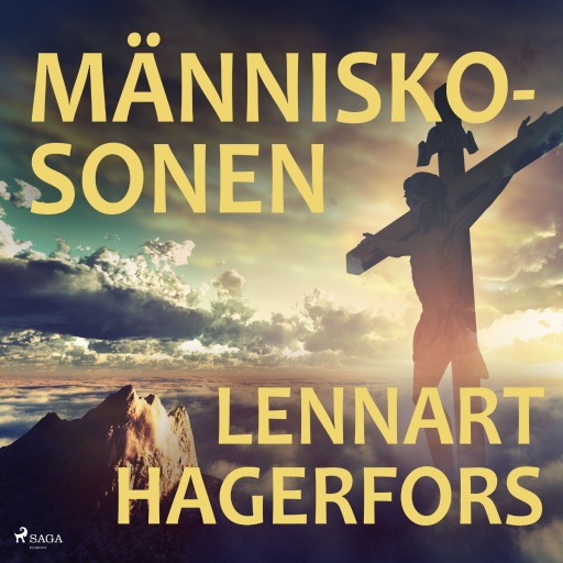 Portada del audiolibro «Människosonen», de Lennart Hagerfors