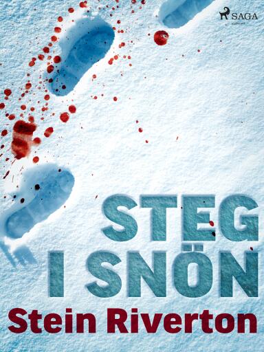 Portada del libro «Steg i snön», de Stein Riverton
