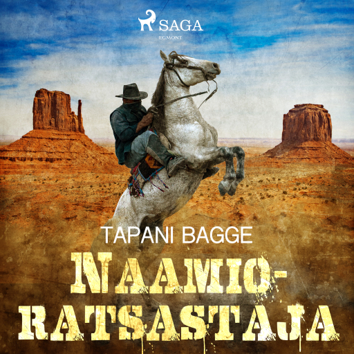 Portada del audiolibro «Naamioratsastaja», de Tapani Bagge
