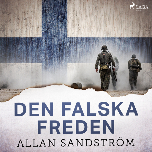 Portada del audiolibro «Den falska freden»