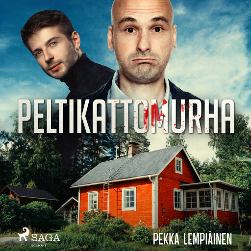 Portada del audiolibro «Peltikattomurha», de Pekka Lempiäinen