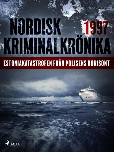 Portada del libro «Estoniakatastrofen från polisens horisont», de Diverse