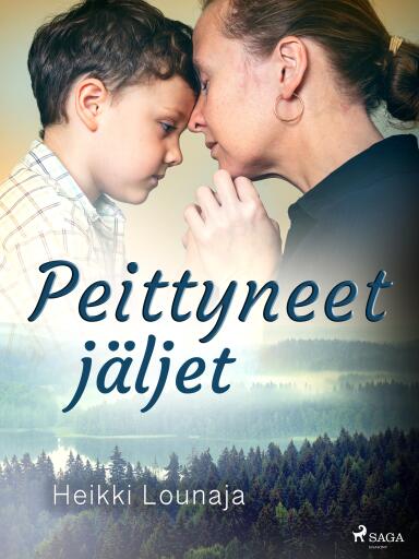 Portada del libro «Peittyneet jäljet», de Heikki Lounaja