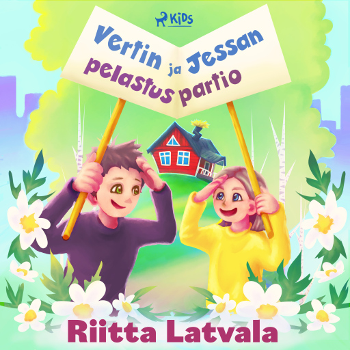 Portada del audiolibro «Vertin ja Jessan pelastuspartio», de Riitta Latvala
