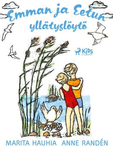 Portada del libro «Emman ja Eetun yllätyslöytö», de Marita Hauhia