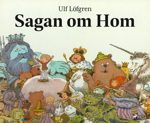 Portada del libro «Sagan om Hom», de Ulf Löfgren