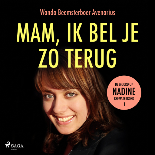 Portada del audiolibro «Mam, ik bel je zo terug», de Wanda Beemsterboer-Avenarius