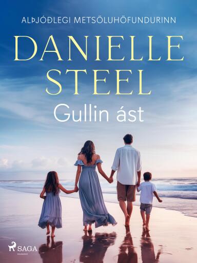 Portada del libro «Gullin ást», de Danielle Steel