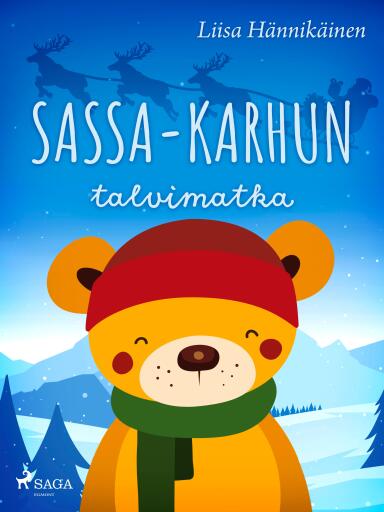 Portada del libro «Sassa-karhun talvimatka», de Liisa Hännikäinen