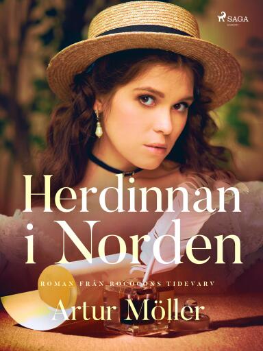 Portada del libro «Herdinnan i Norden», de Artur Möller