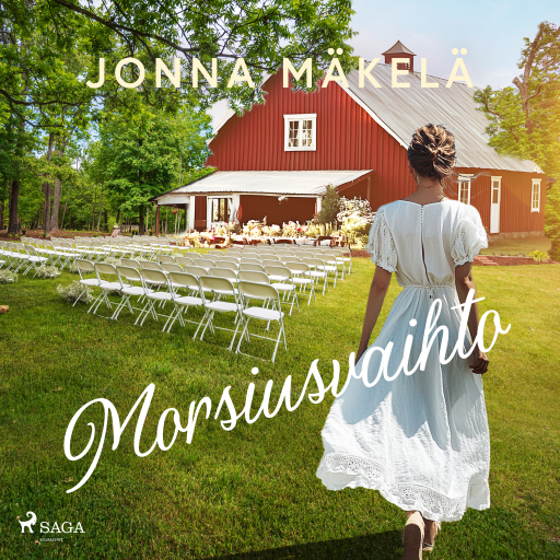 Portada del audiolibro «Morsiusvaihto», de Jonna Mäkelä