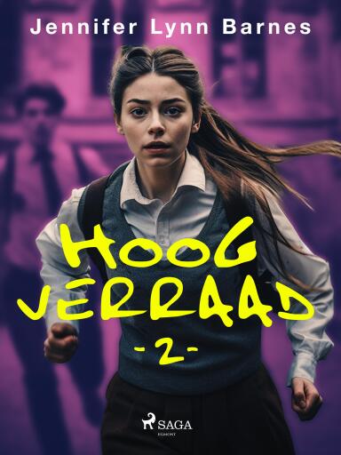 Portada del libro «Hoog verraad», de Jennifer Lynn Barnes