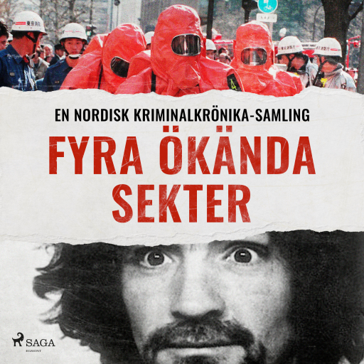 Portada del audiolibro «Fyra ökända sekter»