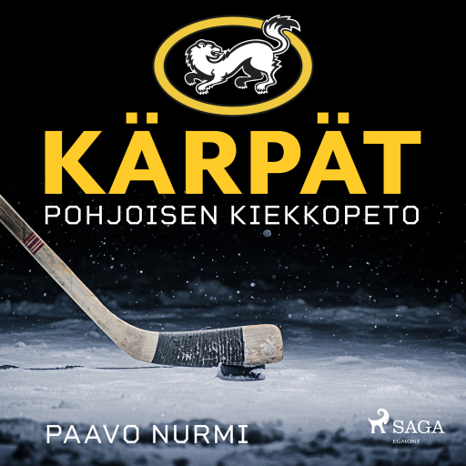 Portada del audiolibro «Kärpät – Pohjoisen kiekkopeto», de Paavo Nurmi