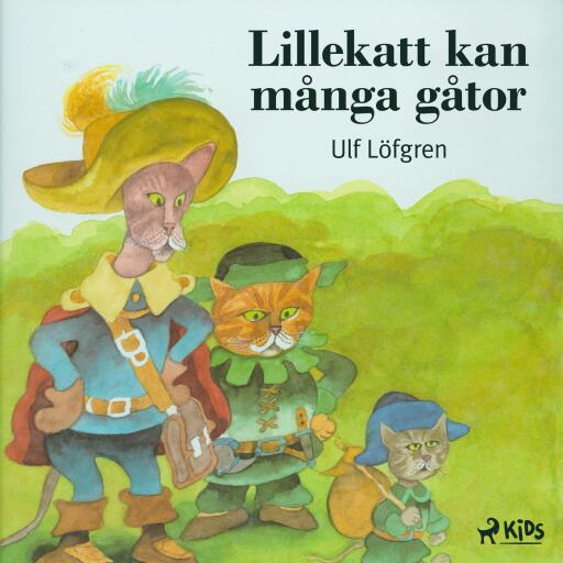 Portada del libro «Lillekatt kan många gåtor», de Ulf Löfgren