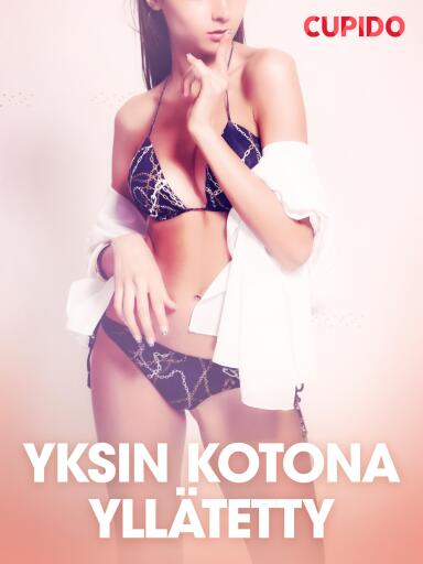Portada del libro «Yksin kotona yllätetty», de Cupido