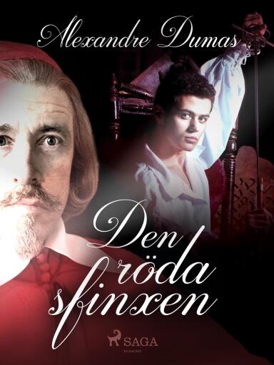 Portada del libro «Den röda sfinxen», de Alexandre Dumas