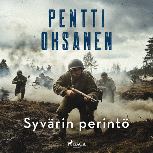 Portada del audiolibro «Syvärin perintö», de Pentti Oksanen
