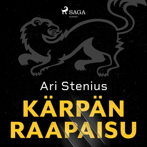 Portada del audiolibro «Kärpän raapaisu», de Ari Stenius