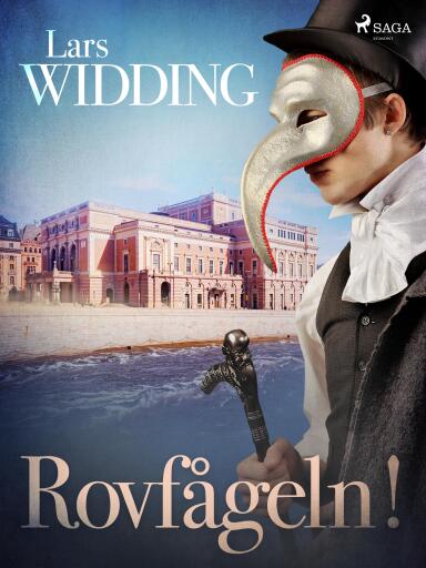 Portada del libro «Rovfågeln!», de Lars Widding