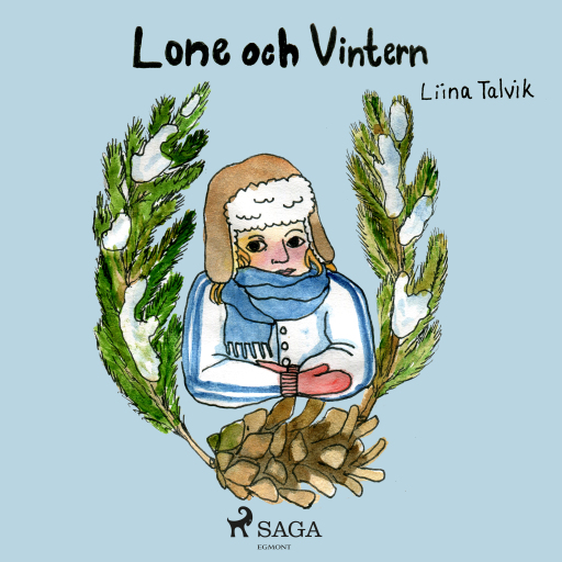 Portada del audiolibro «Lone och vintern», de Liina Talvik