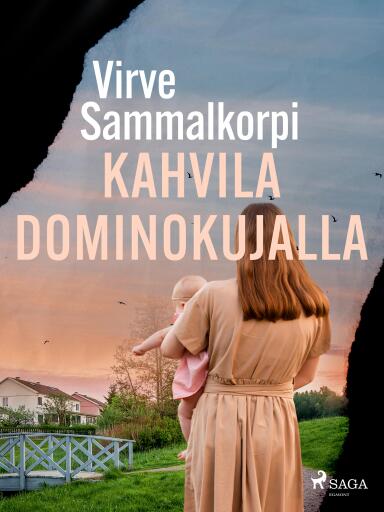 Portada del libro «Kahvila Dominokujalla», de Virve Sammalkorpi